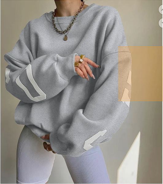 The Shadow Knit Oversized Crew