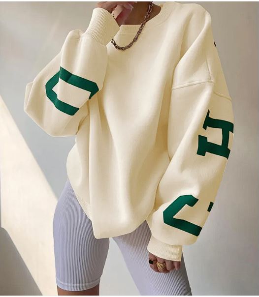 The Shadow Knit Oversized Crew