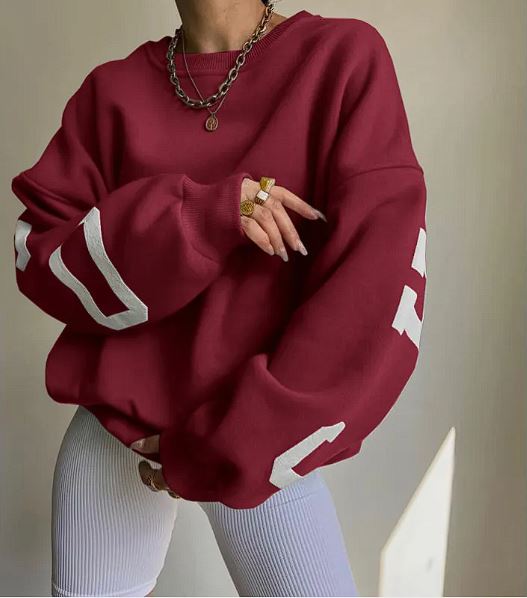 The Shadow Knit Oversized Crew