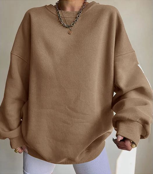 The Shadow Knit Oversized Crew